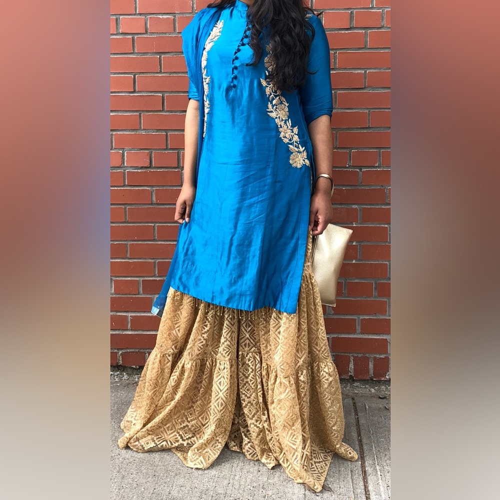 Pakistani Indian sharara salwar kameez